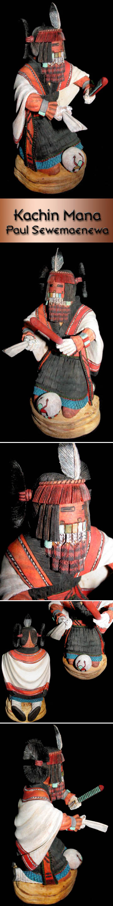 Hopi Kachina Paul Sewemaenewa Kachin Mana